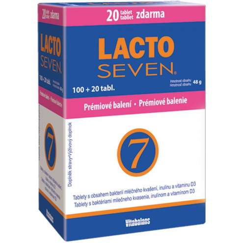 Vitabalans Lactoseven 120 tablets